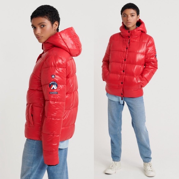 high shine toya puffer